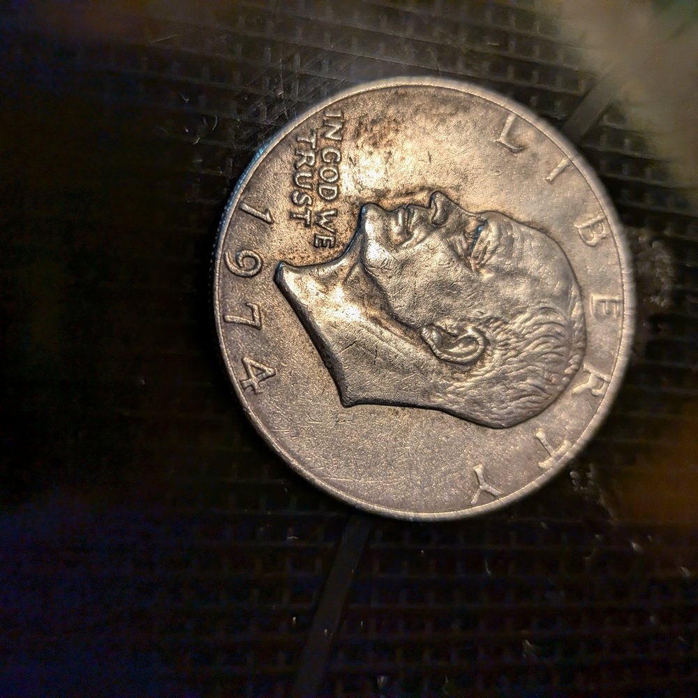 1974 Eisenhower Dollar Coin